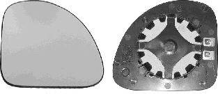 VAN WEZEL 1640837 Дзеркальне скло, зовнішнє дзеркало