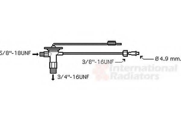 VAN WEZEL 06001358 Розширювальний клапан, кондиціонер