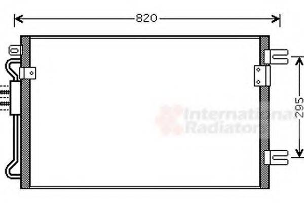 VAN WEZEL 07005098 Конденсатор, кондиціонер