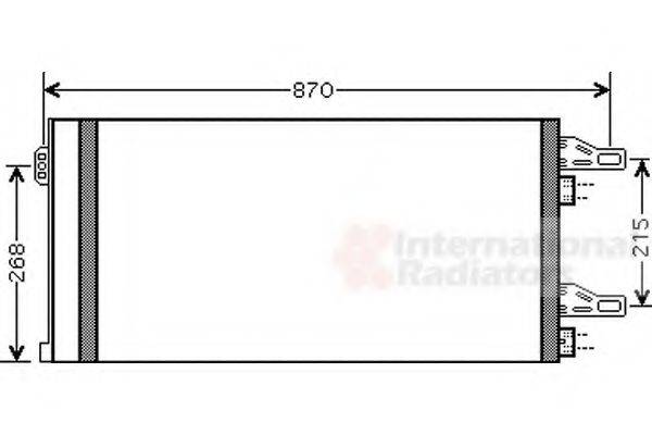 VAN WEZEL 09005246 Конденсатор, кондиціонер