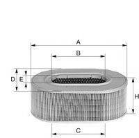 UNIFLUX FILTERS XA282 Повітряний фільтр