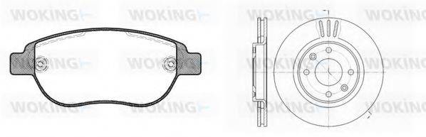WOKING 8941301 Комплект гальм, дисковий гальмівний механізм
