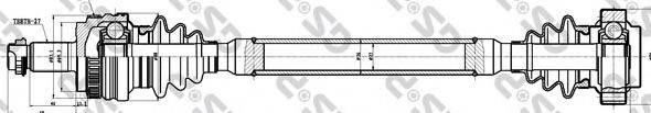 GSP 205037 Приводний вал