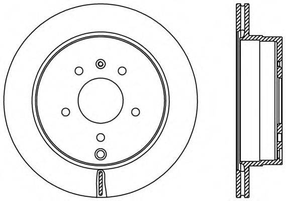 OPEN PARTS BDR241620 гальмівний диск