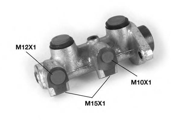 OPEN PARTS FBM113200 головний гальмівний циліндр