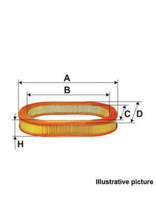 OPEN PARTS EAF341730 Повітряний фільтр