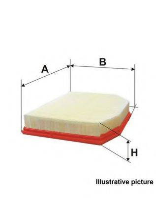 OPEN PARTS EAF349510 Повітряний фільтр