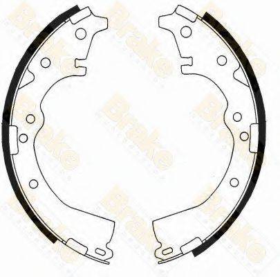 BRAKE ENGINEERING SH1184 Комплект гальмівних колодок