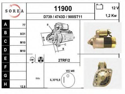 EAI 11900 Стартер