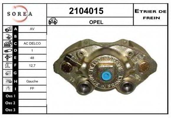 EAI 2104015 Гальмівний супорт