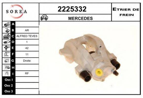 EAI 2225332 Гальмівний супорт