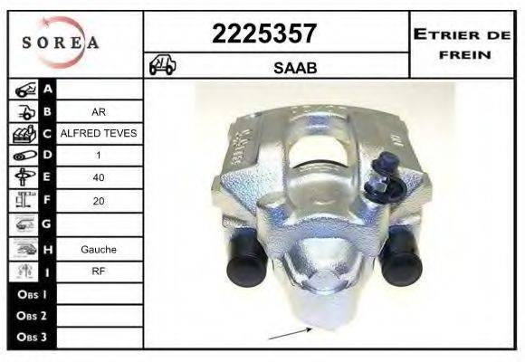 EAI 2225357 Гальмівний супорт