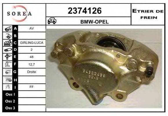 EAI 2374126 Гальмівний супорт