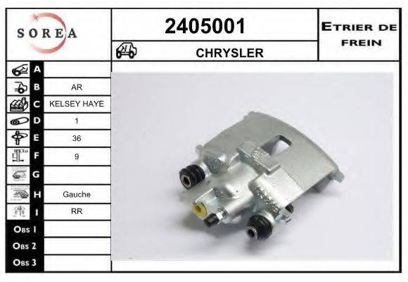 EAI 2405001 Гальмівний супорт