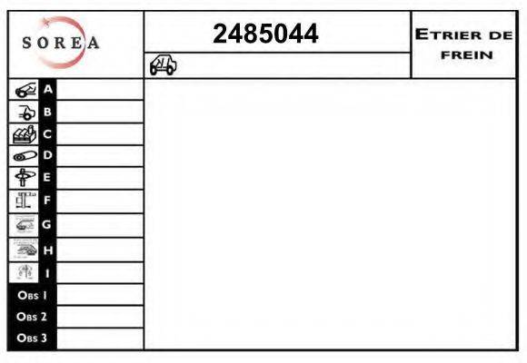 EAI 2485044 Гальмівний супорт