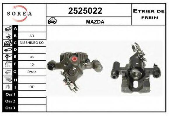 EAI 2525022 Гальмівний супорт