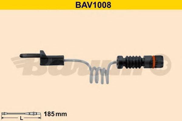 BARUM BAV1008 Сигналізатор, знос гальмівних колодок