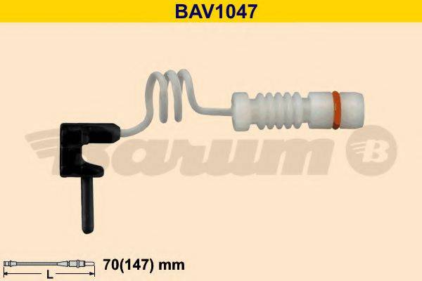 BARUM BAV1047 Сигналізатор, знос гальмівних колодок