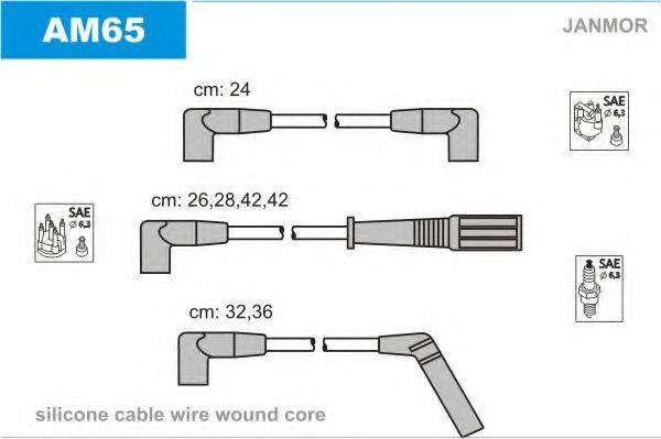 JANMOR AM65 Комплект дротів запалювання