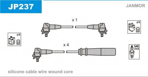 JANMOR JP237 Комплект дротів запалювання