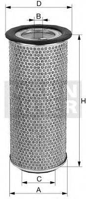 MANN-FILTER C17308 Повітряний фільтр