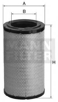 MANN-FILTER C291420 Повітряний фільтр