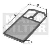 MANN-FILTER C3221 Повітряний фільтр