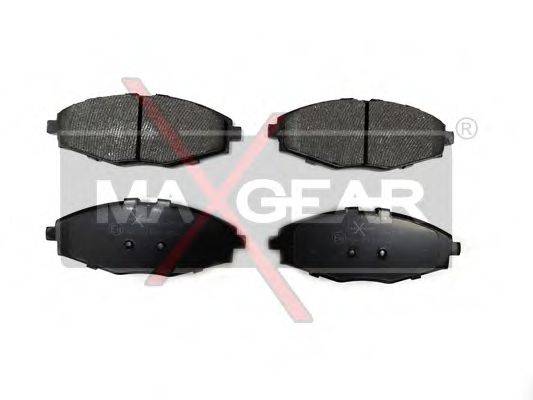 MAXGEAR 190536 Комплект гальмівних колодок, дискове гальмо