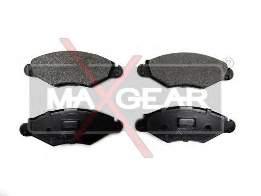 MAXGEAR 190556 Комплект гальмівних колодок, дискове гальмо