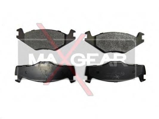 MAXGEAR 190582 Комплект гальмівних колодок, дискове гальмо