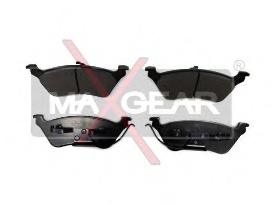 MAXGEAR 190646 Комплект гальмівних колодок, дискове гальмо