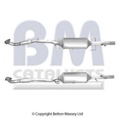 BM CATALYSTS BM11155H Саджовий/частковий фільтр, система вихлопу ОГ