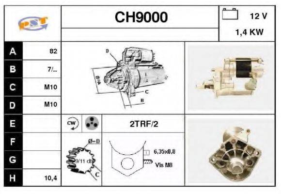 SNRA CH9000 Стартер