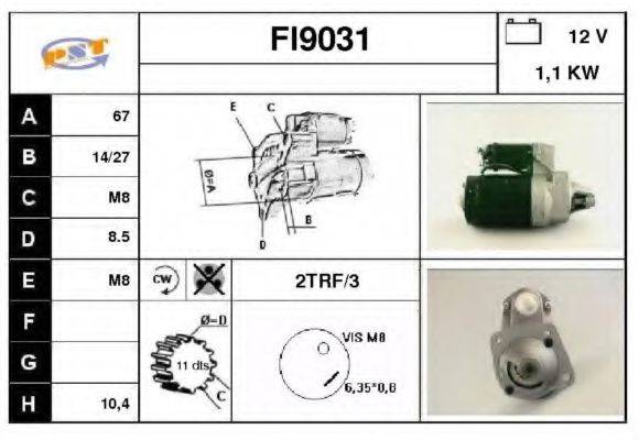 SNRA FI9031 Стартер