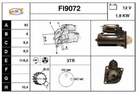 SNRA FI9072 Стартер