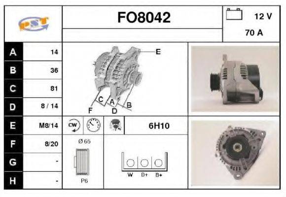 SNRA FO8042 Генератор