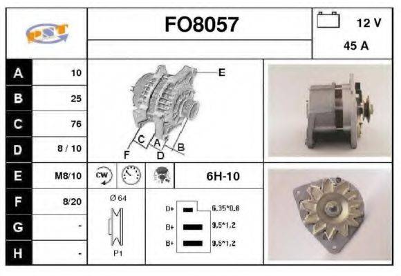 SNRA FO8057 Генератор