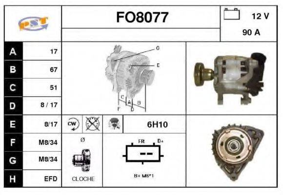 SNRA FO8077 Генератор