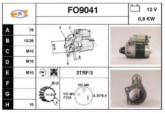 SNRA FO9041 Стартер