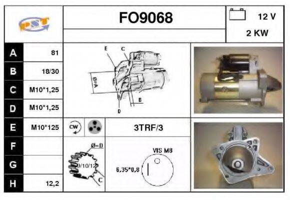 SNRA FO9068 Стартер