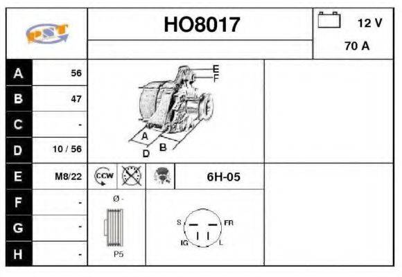 SNRA HO8017 Генератор