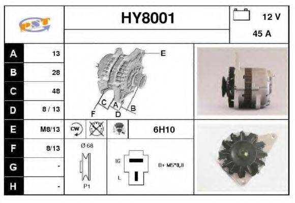 SNRA HY8001 Генератор