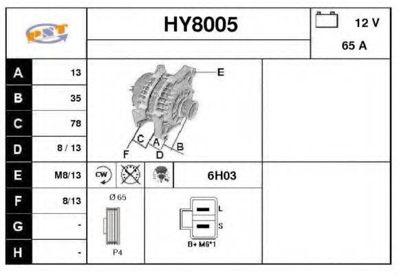 SNRA HY8005 Генератор