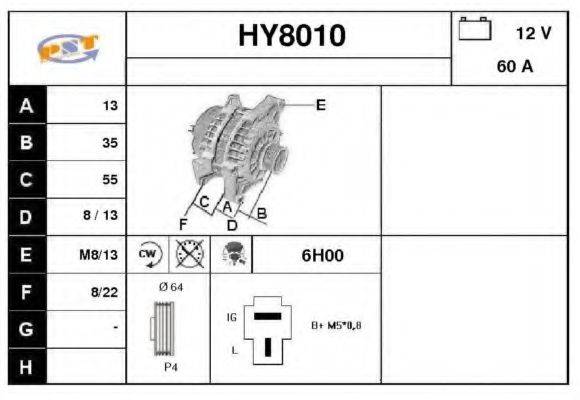 SNRA HY8010 Генератор