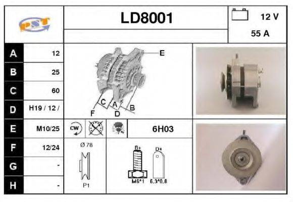 SNRA LD8001 Генератор