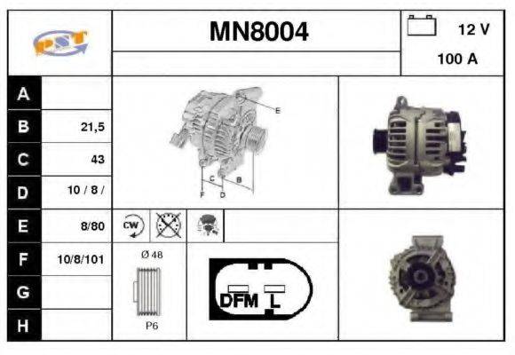 SNRA MN8004 Генератор