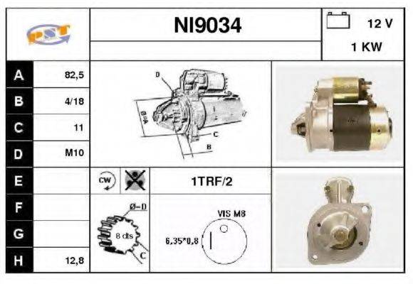 SNRA NI9034 Стартер