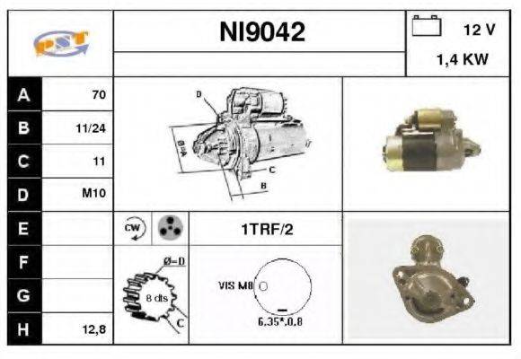 SNRA NI9042 Стартер