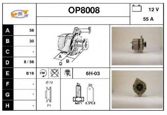 SNRA OP8008 Генератор