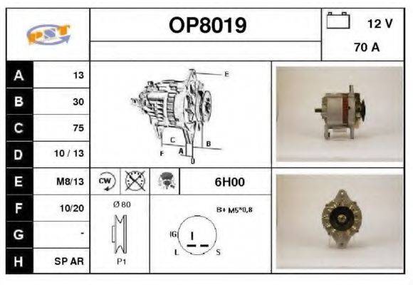 SNRA OP8019 Генератор